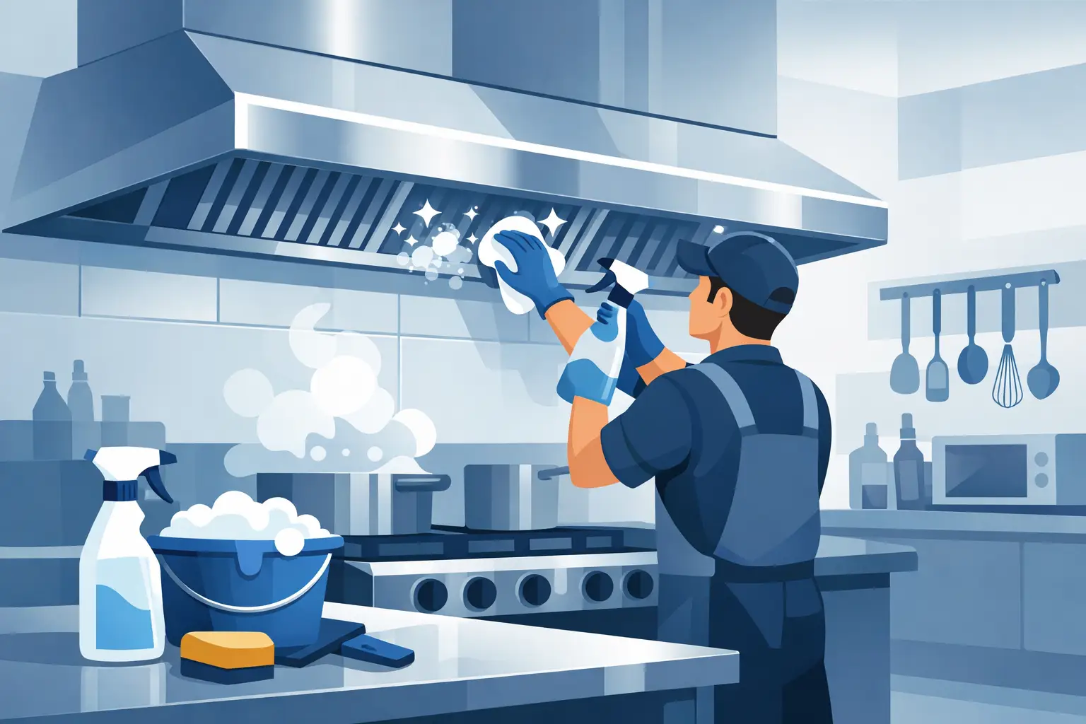 Nettoyage hotte restaurant professionnel Nettoyage hotte restaurant professionnel