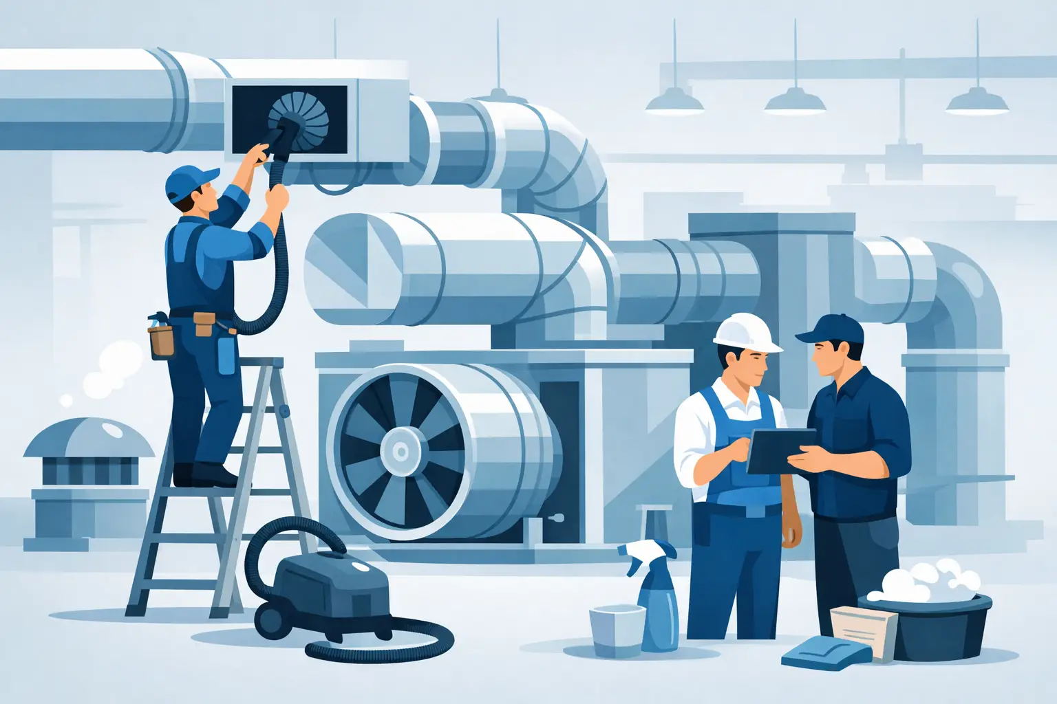 Commercial Ventilation Duct Maintenance: A Complete Guide for Business Owners Commercial Ventilation Duct Maintenance: A Complete Guide for Business Owners