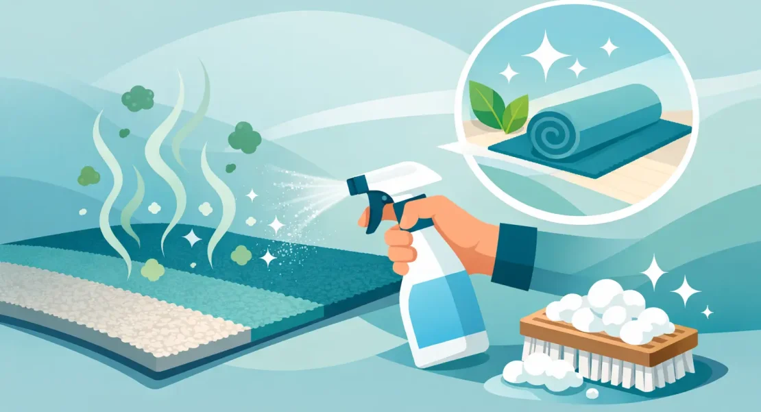 Carpet odor treatment
