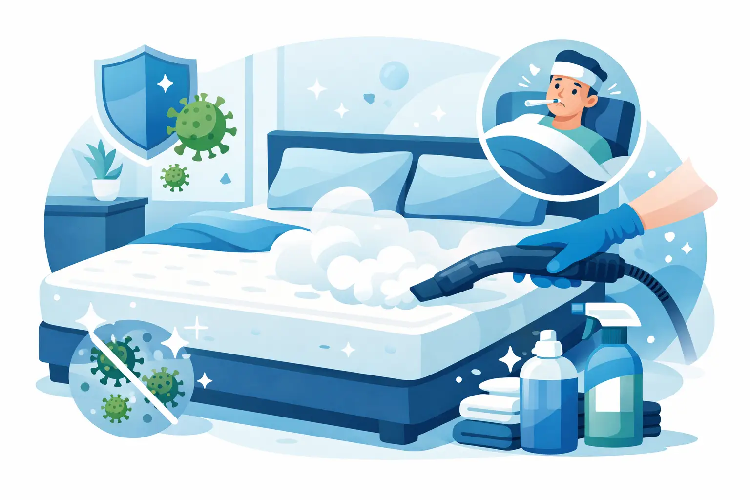 Désinfection matelas après maladie sans risque Désinfection matelas après maladie sans risque