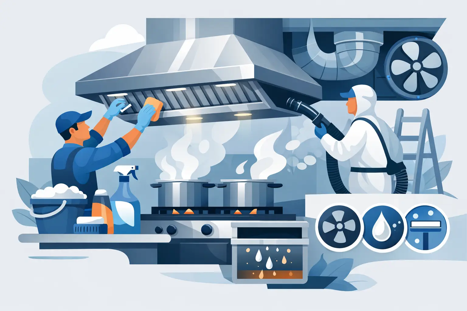 Meilleures pratiques d’entretien de hotte commerciale Meilleures pratiques d’entretien de hotte commerciale