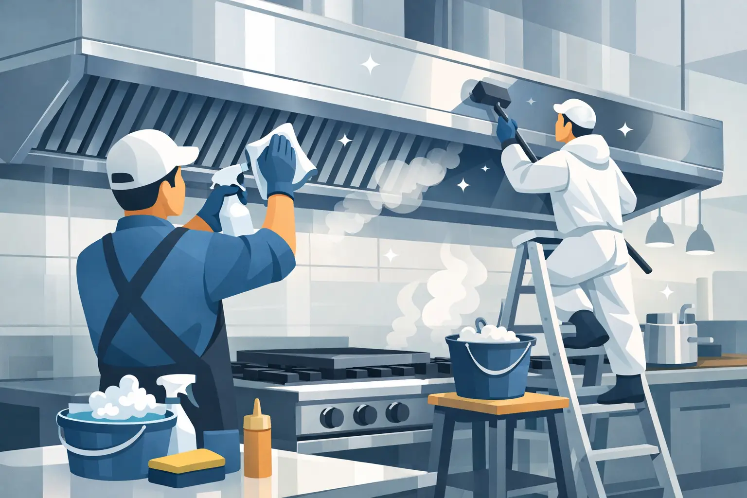 Normes de nettoyage de hotte en cuisine commerciale Normes de nettoyage de hotte en cuisine commerciale