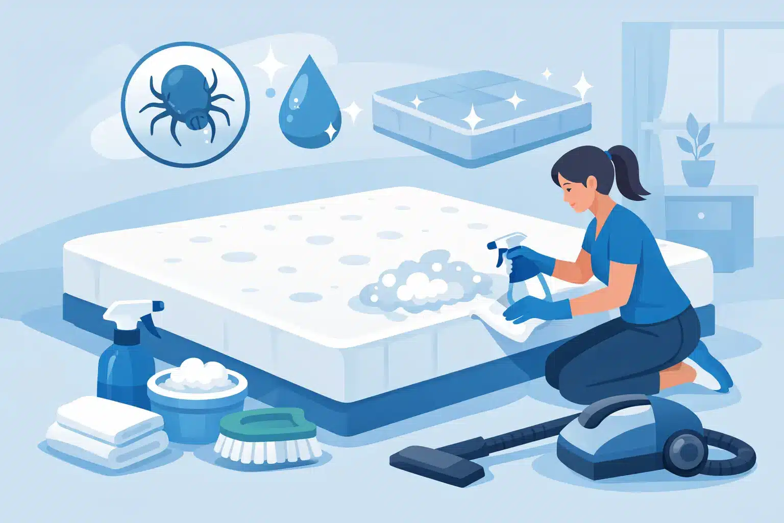 Peut-on nettoyer un matelas mousse sans l’abîmer ?