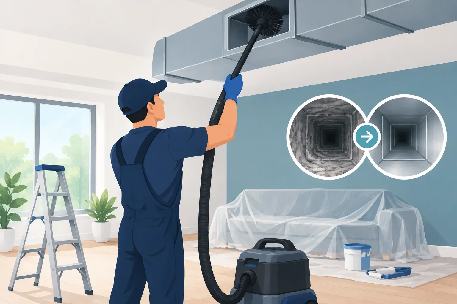 Duct Cleaning After Renovation: When Is It Needed?