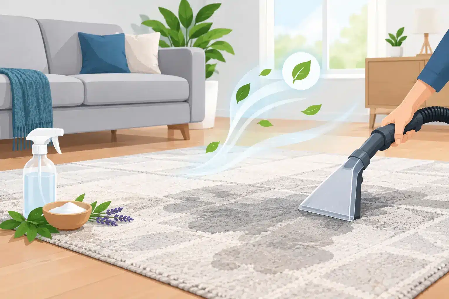 Comment éliminer les odeurs des tapis humides
