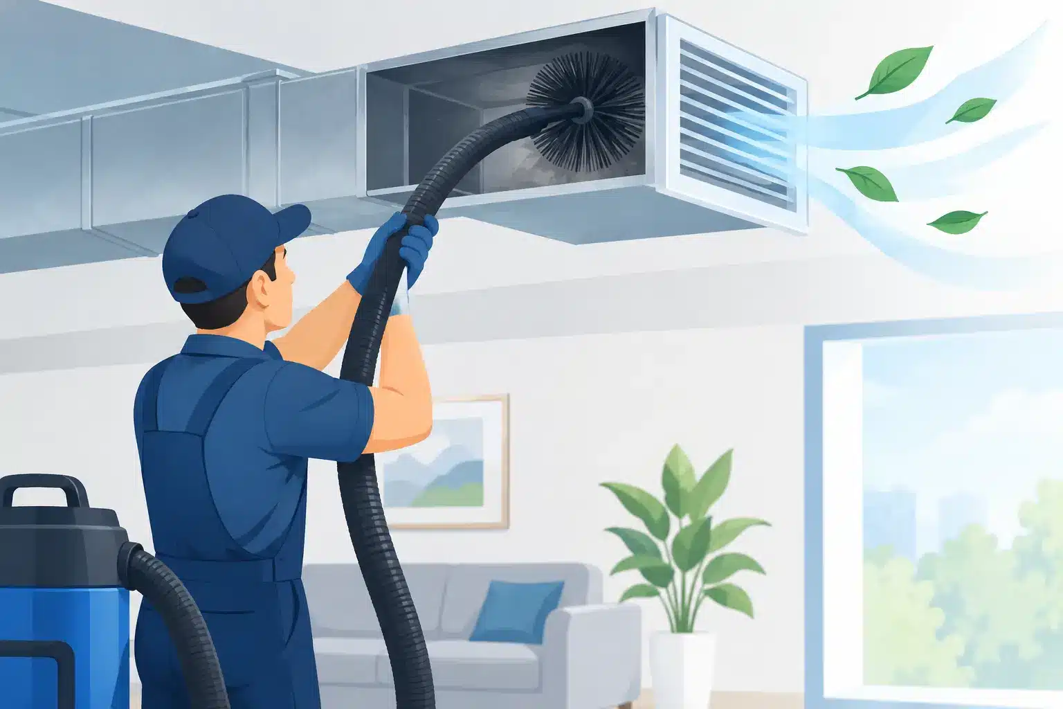 Nettoyage de conduits pour un air plus sain Nettoyage de conduits pour un air plus sain